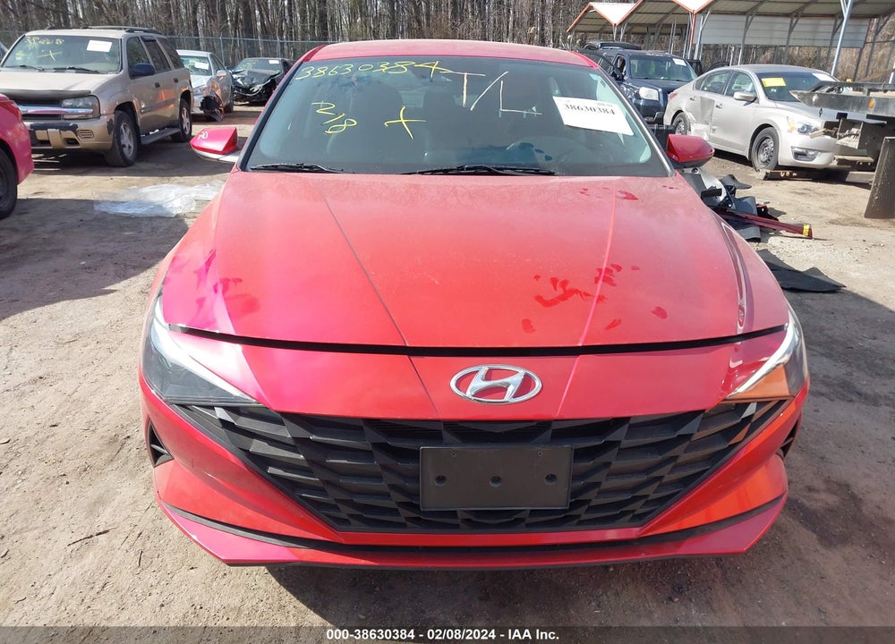 2022 HYUNDAI ELANTRA SEL VIN: 5NPLM4AG0NH086117