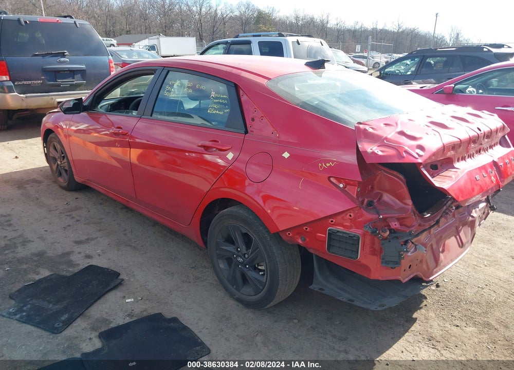 2022 HYUNDAI ELANTRA SEL VIN: 5NPLM4AG0NH086117