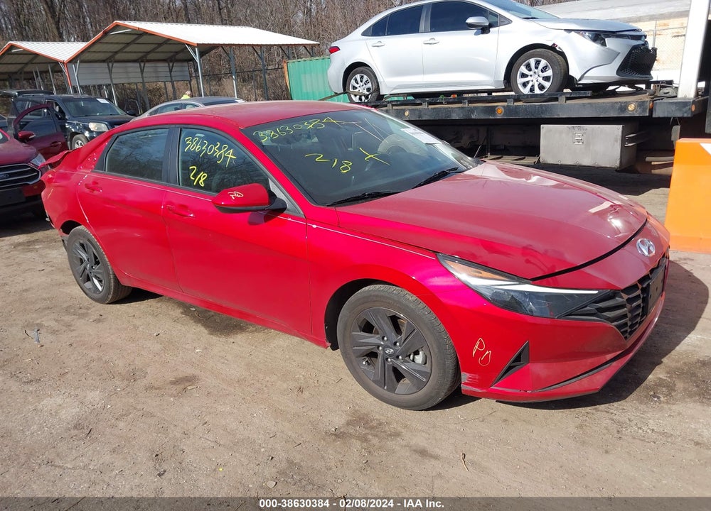 2022 HYUNDAI ELANTRA SEL VIN: 5NPLM4AG0NH086117