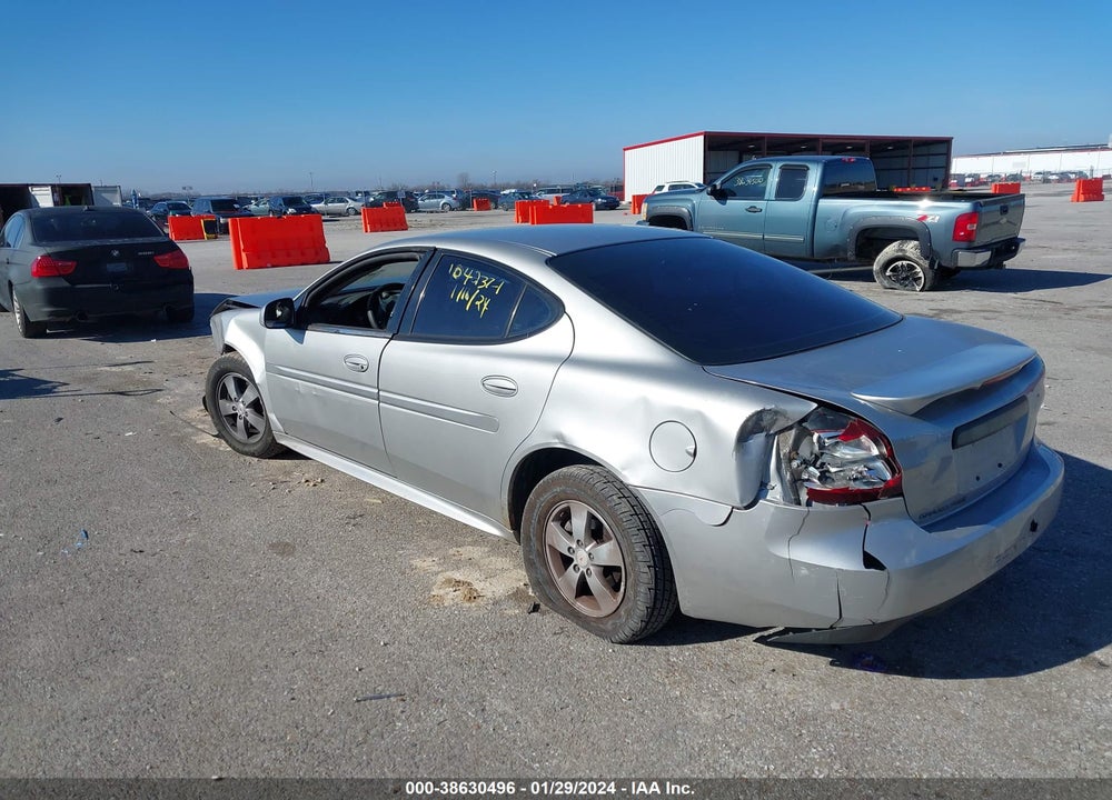 2007 PONTIAC GRAND PRIX VIN: 2G2WP552771140532