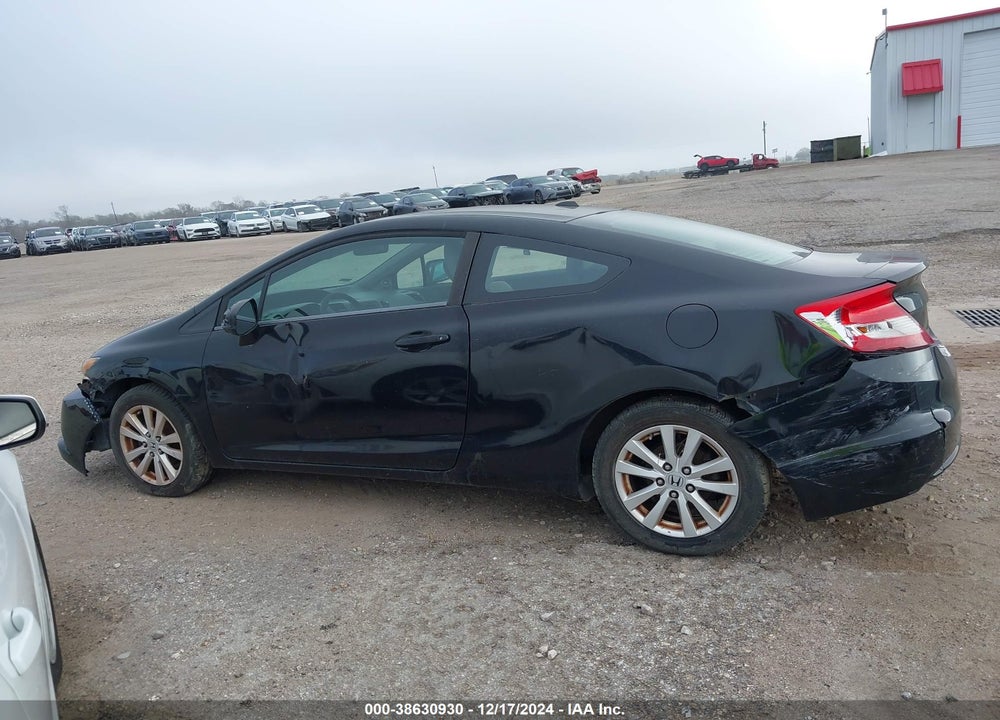 2012 HONDA CIVIC EX VIN: 2HGFG3B82CH539862