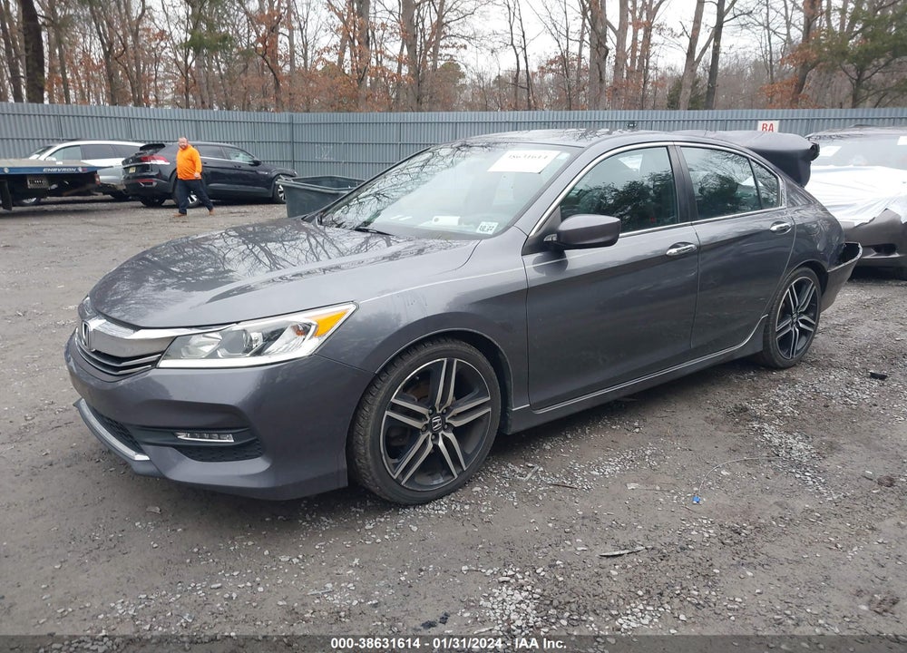 2017 HONDA ACCORD SPORT VIN: 1HGCR2F53HA182284