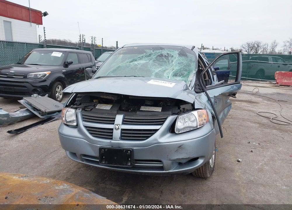 2006 DODGE GRAND CARAVAN VIN: 1D4GP24R56B754557