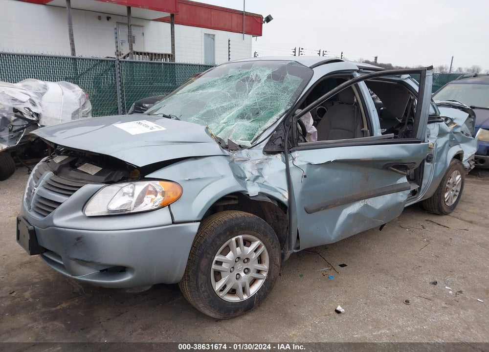 2006 DODGE GRAND CARAVAN VIN: 1D4GP24R56B754557