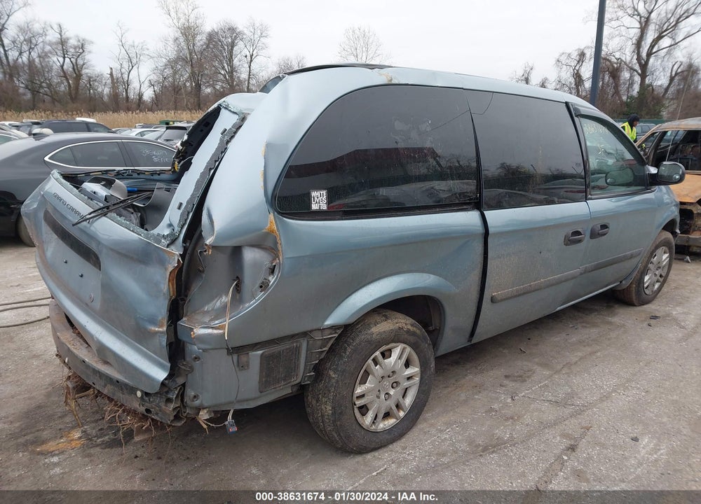 2006 DODGE GRAND CARAVAN VIN: 1D4GP24R56B754557