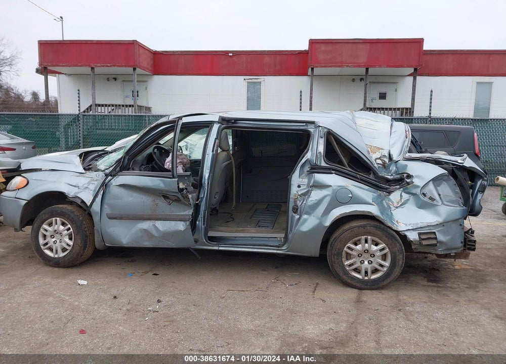 2006 DODGE GRAND CARAVAN VIN: 1D4GP24R56B754557