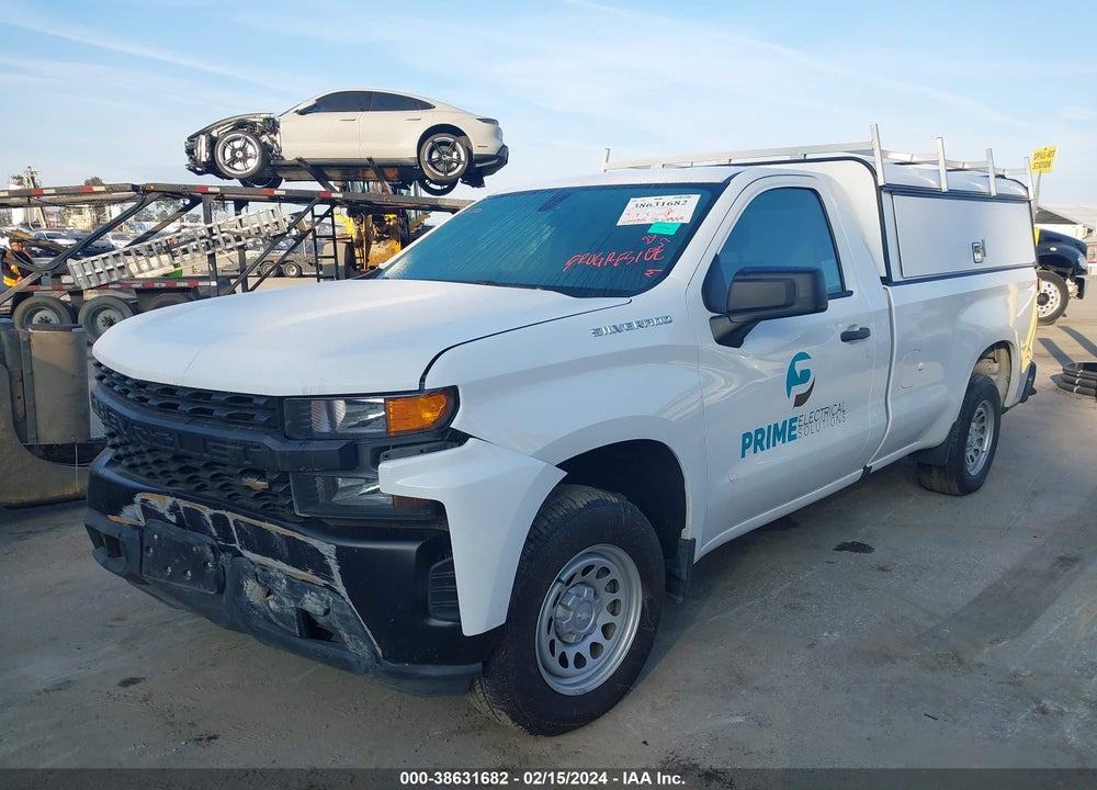 2019 CHEVROLET SILVERADO C1500 VIN: 3GCNWAEH5KG305095