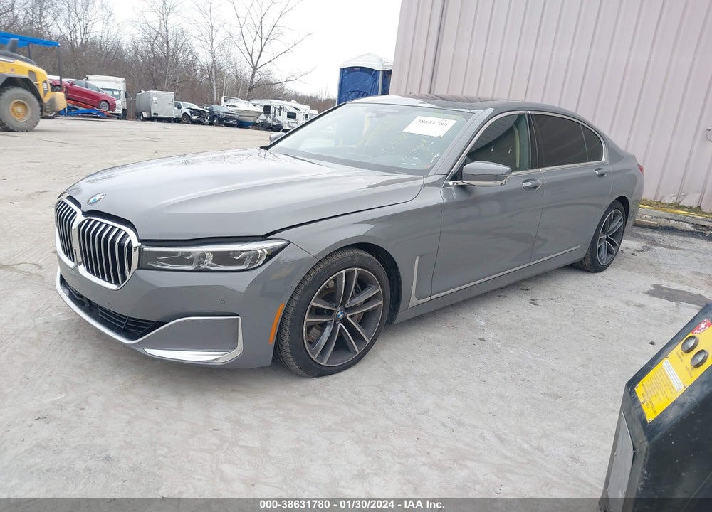 2022 BMW 750I XDRIVE VIN: WBA7U2C06NCK83727