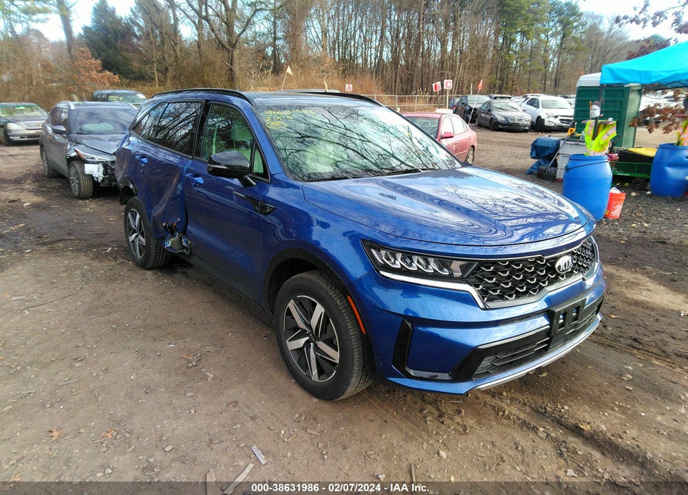 2021 KIA SORENTO EX VIN: 5XYRHDLF0MG058780