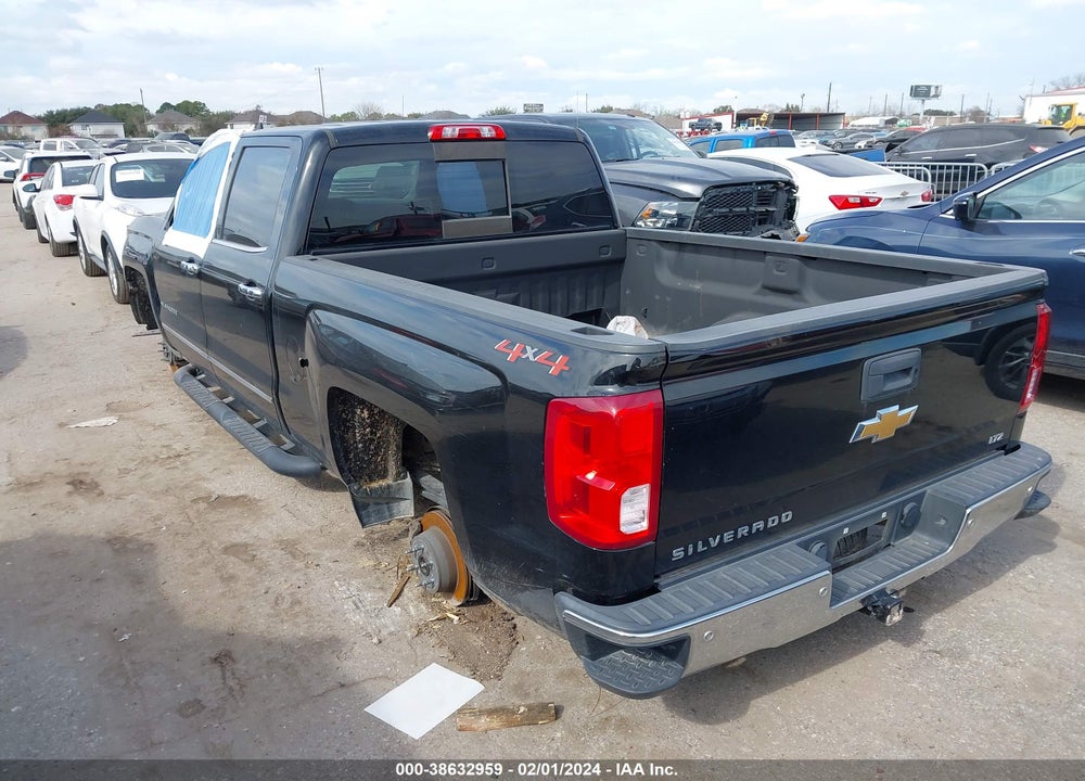 2018 CHEVROLET SILVERADO 1500 1LZ VIN: 3GCUKSEC4JG326388