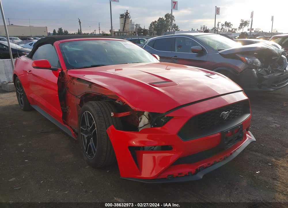 2020 FORD MUSTANG ECOBOOST PREMIUM VIN: 1FATP8UH2L5138756