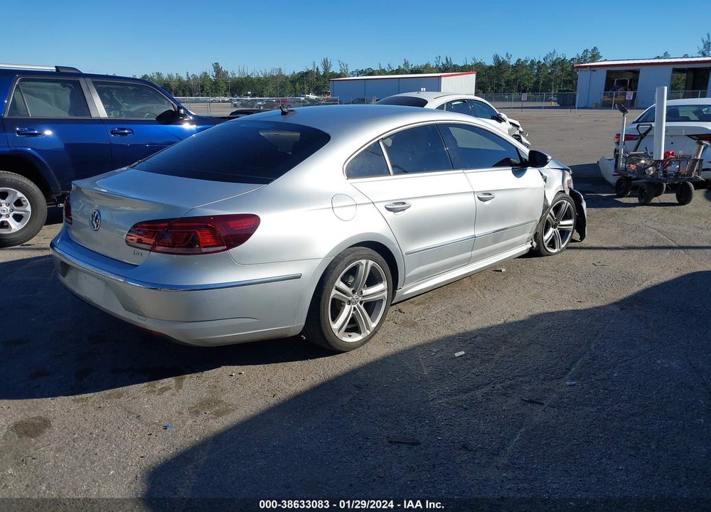 2015 VOLKSWAGEN CC 2.0T R-LINE VIN: WVWBP7AN5FE820934