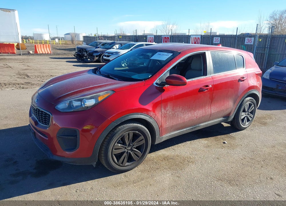2017 KIA SPORTAGE LX VIN: KNDPM3ACXH7126723