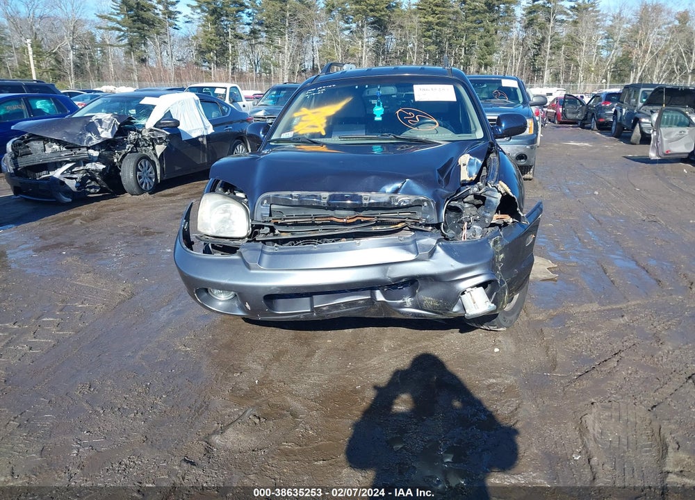 2005 HYUNDAI SANTA FE GLS/LX VIN: KM8SC73E35U000795