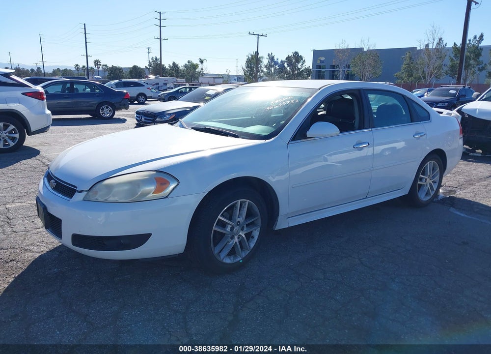 2012 CHEVROLET IMPALA LTZ VIN: 2G1WC5E39C1108345