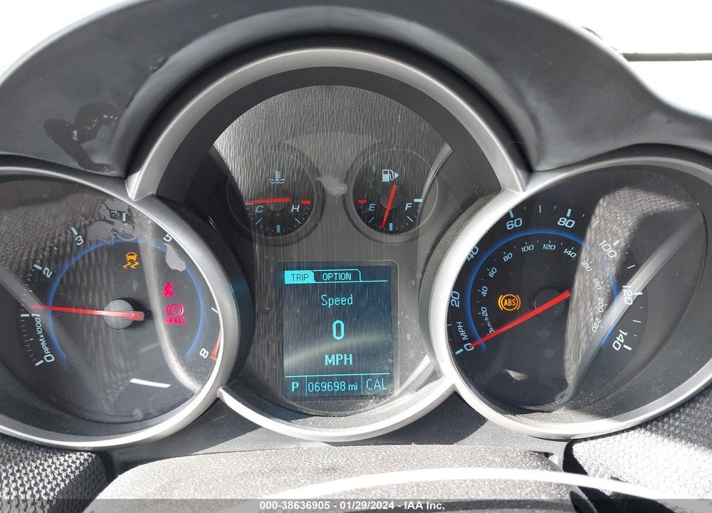 2014 CHEVROLET CRUZE 1LT AUTO VIN: 1G1PC5SB3E7249952
