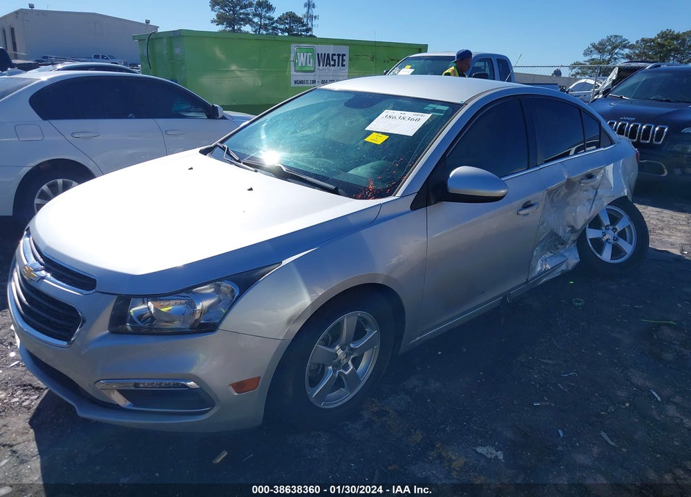 2015 CHEVROLET CRUZE 1LT AUTO VIN: 1G1PC5SB4F7200535