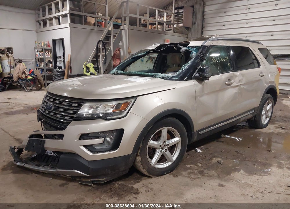 2017 FORD EXPLORER XLT VIN: 1FM5K8D83HGA44958