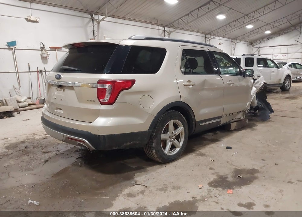 2017 FORD EXPLORER XLT VIN: 1FM5K8D83HGA44958