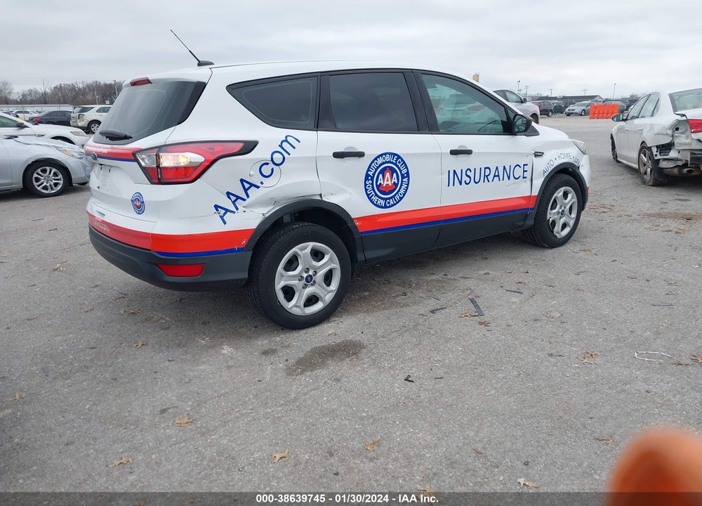 2018 FORD ESCAPE S VIN: 1FMCU0F7XJUC89920