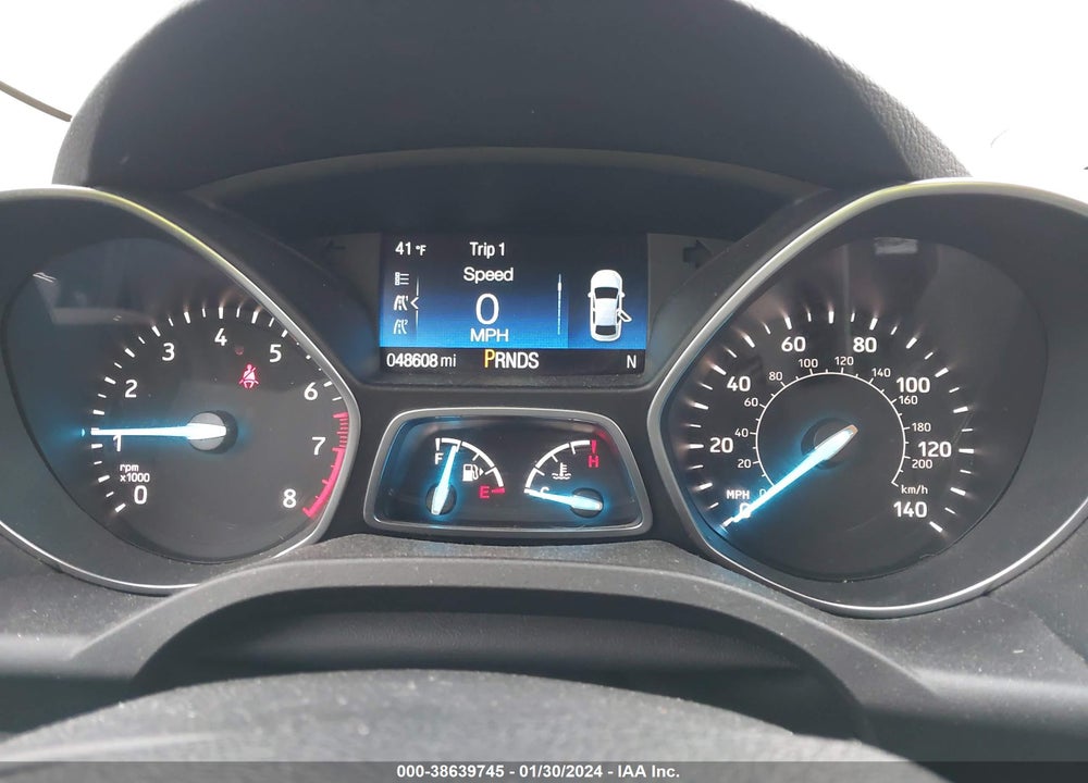 2018 FORD ESCAPE S VIN: 1FMCU0F7XJUC89920