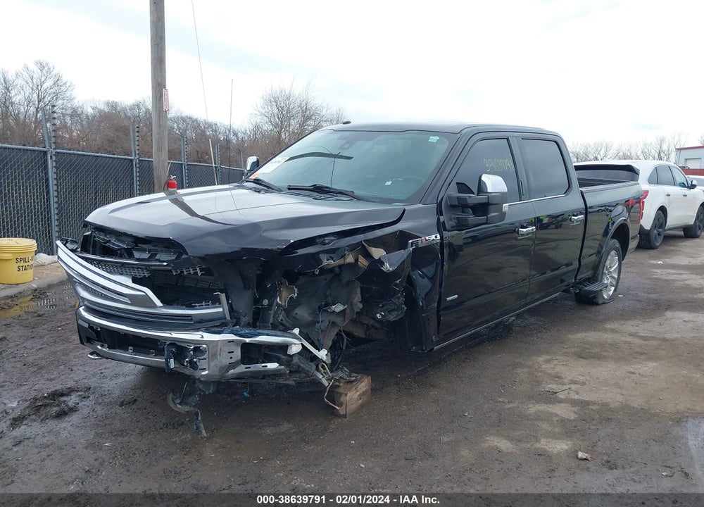 2016 FORD F-150 PLATINUM VIN: 1FTFW1EG2GFD30007