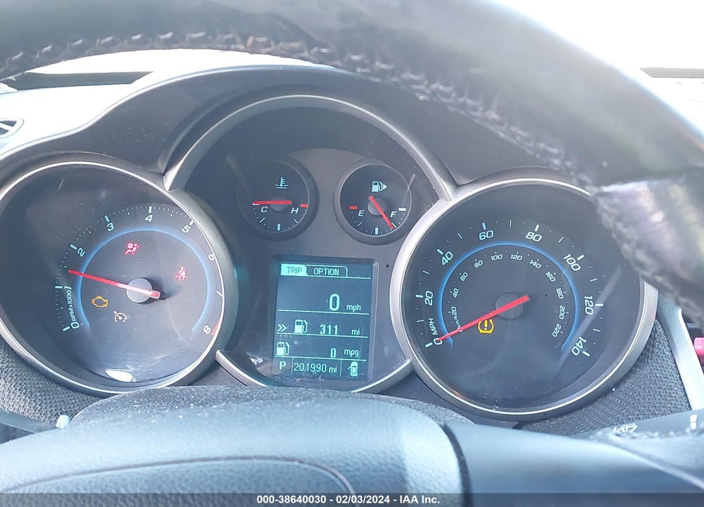 2014 CHEVROLET CRUZE 1LT AUTO VIN: 1G1PC5SB9E7378925