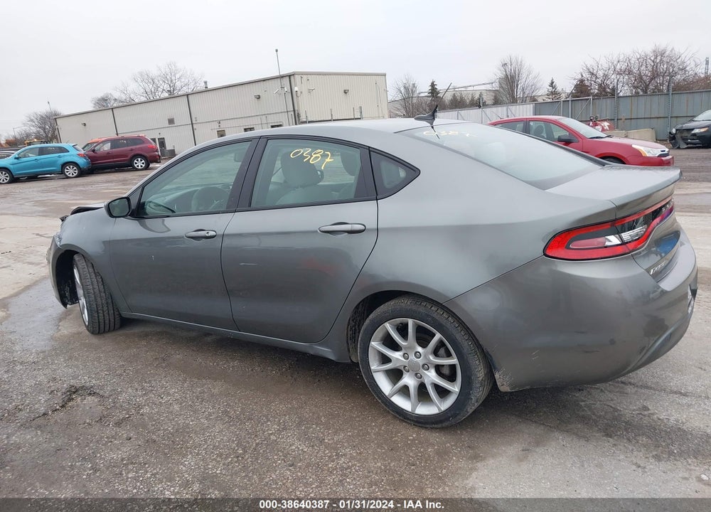 2013 DODGE DART VIN: 1C3CDFBA9DD713279