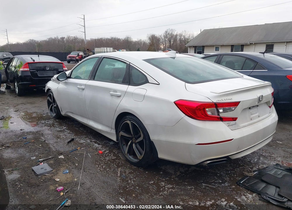 2018 HONDA ACCORD SPORT VIN: 1HGCV1F32JA112026
