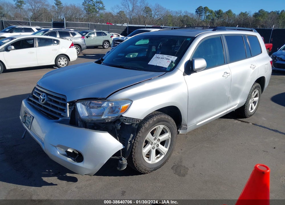 2010 TOYOTA HIGHLANDER SE V6 VIN: 5TDJK3EH7AS033977