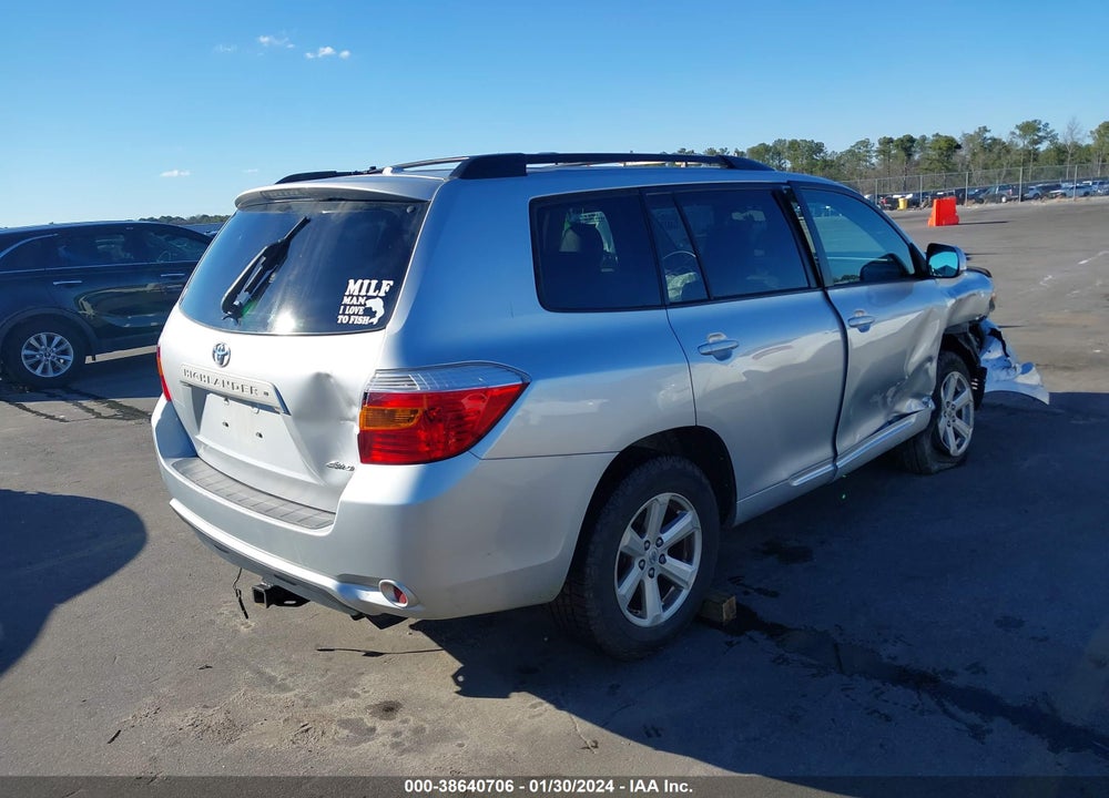 2010 TOYOTA HIGHLANDER SE V6 VIN: 5TDJK3EH7AS033977