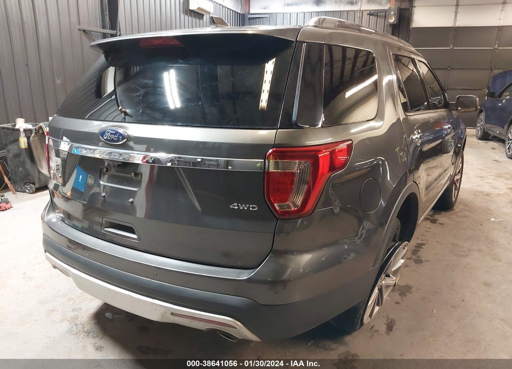 2016 FORD EXPLORER LIMITED VIN: 1FM5K8F89GGB64355