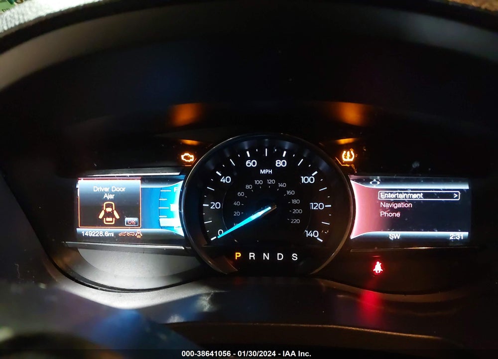 2016 FORD EXPLORER LIMITED VIN: 1FM5K8F89GGB64355