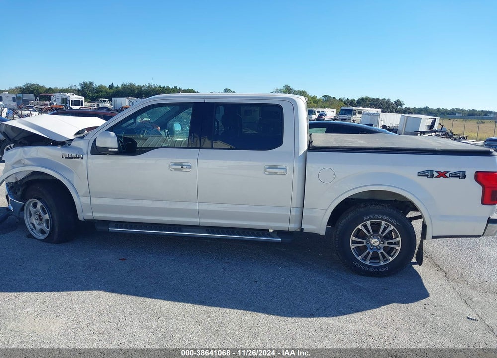 2019 FORD F-150 LARIAT VIN: 1FTEW1E43KFD24016