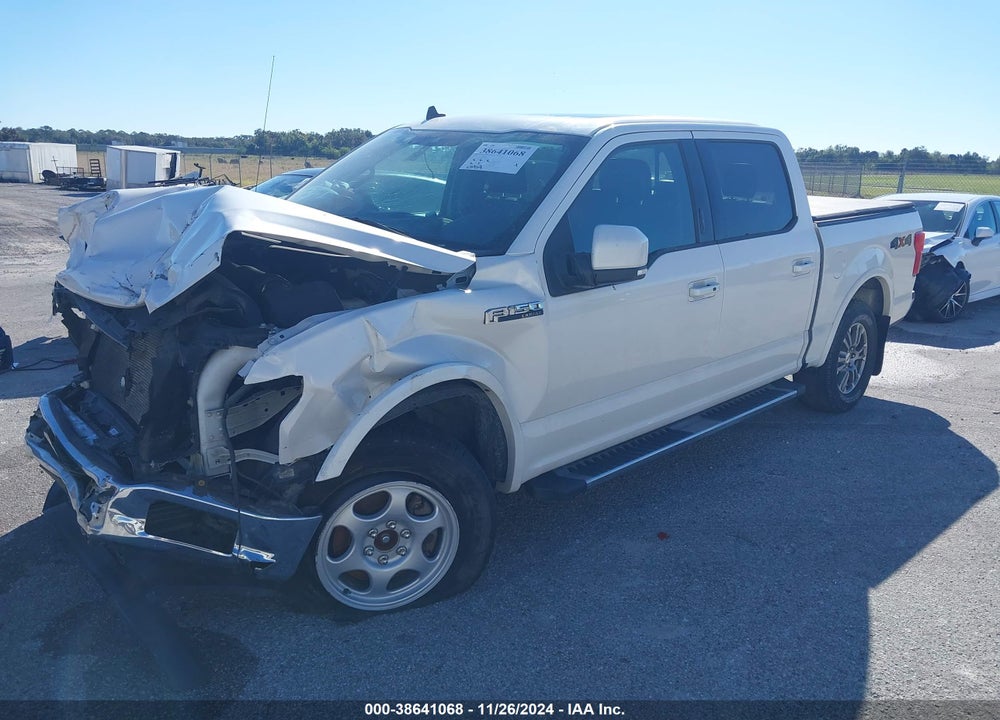 2019 FORD F-150 LARIAT VIN: 1FTEW1E43KFD24016