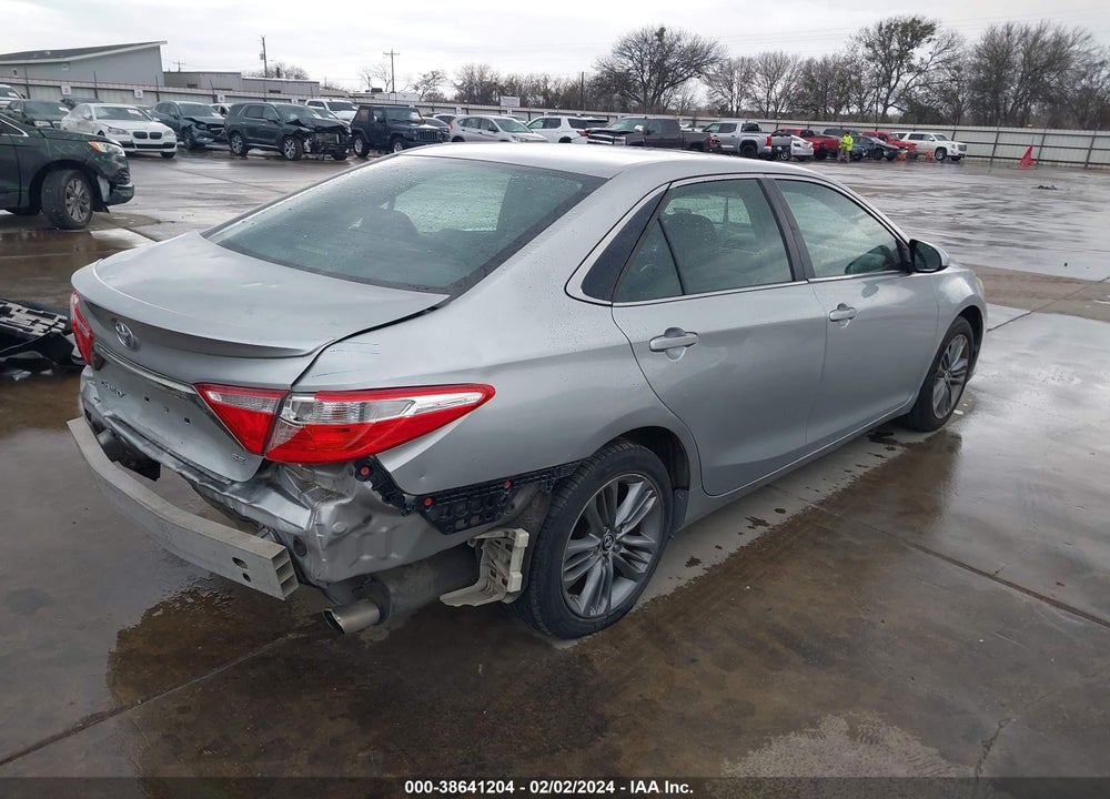 2015 TOYOTA CAMRY SE VIN: 4T1BF1FK2FU004800