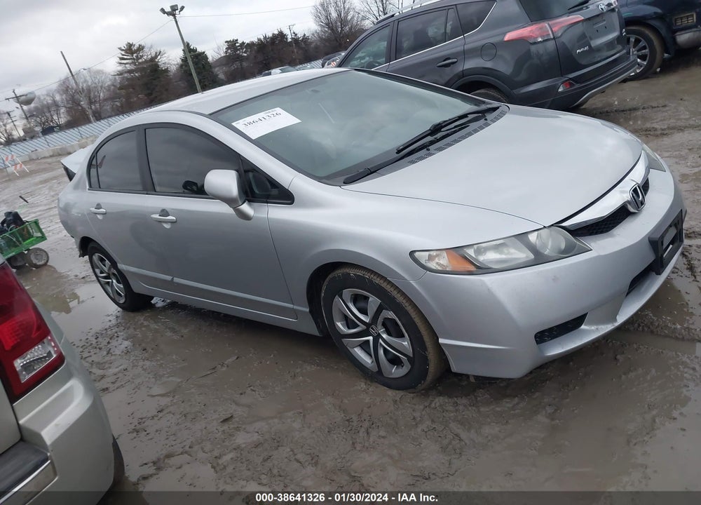 2009 HONDA CIVIC LX VIN: 19XFA16519E040687