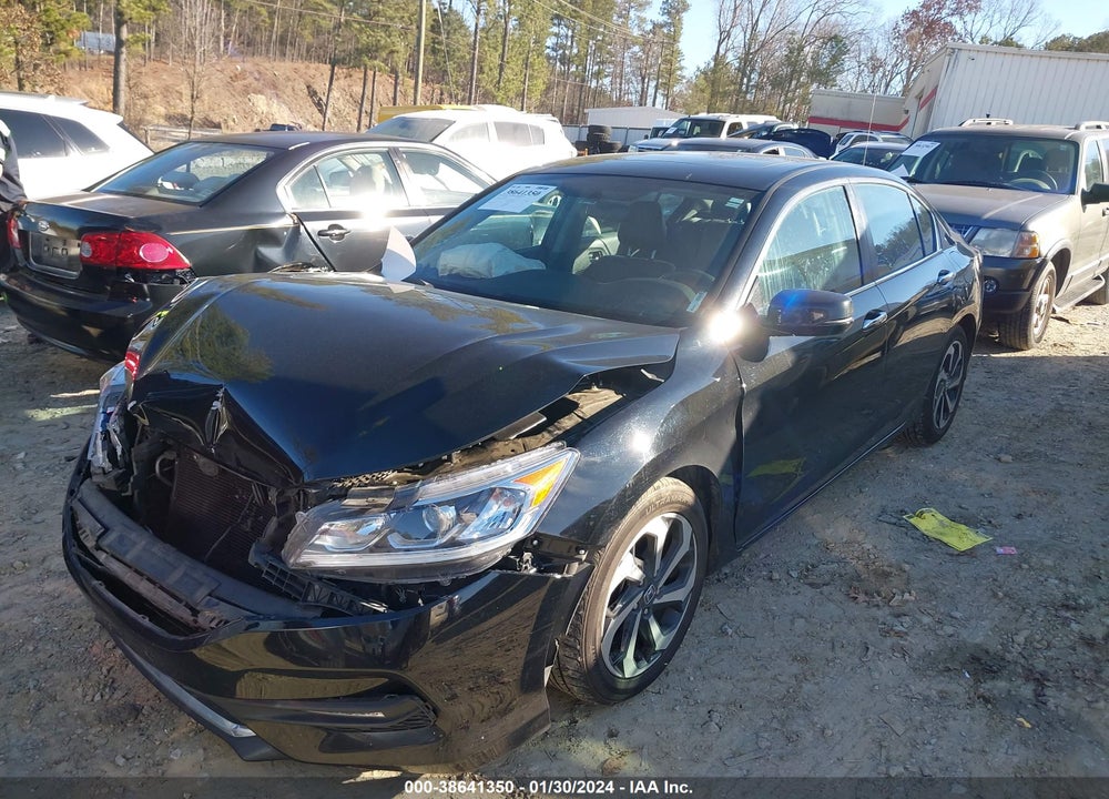 2016 HONDA ACCORD EX VIN: 1HGCR2F70GA213989