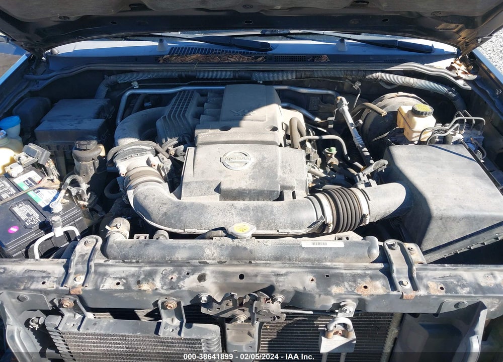 2008 NISSAN XTERRA S VIN: 5N1AN08W28C504814