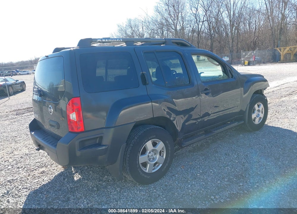 2008 NISSAN XTERRA S VIN: 5N1AN08W28C504814