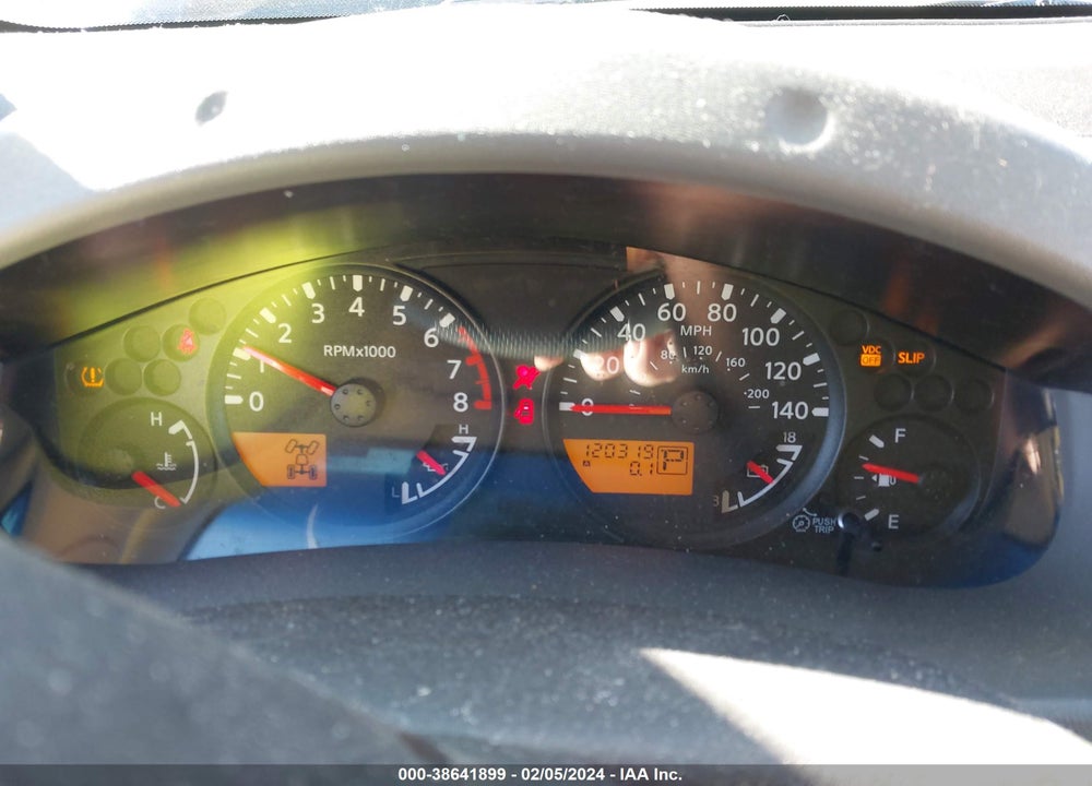 2008 NISSAN XTERRA S VIN: 5N1AN08W28C504814