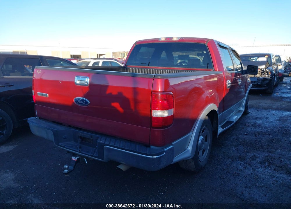 2005 FORD F-150 LARIAT/XLT VIN: 1FTPW12515FB64177