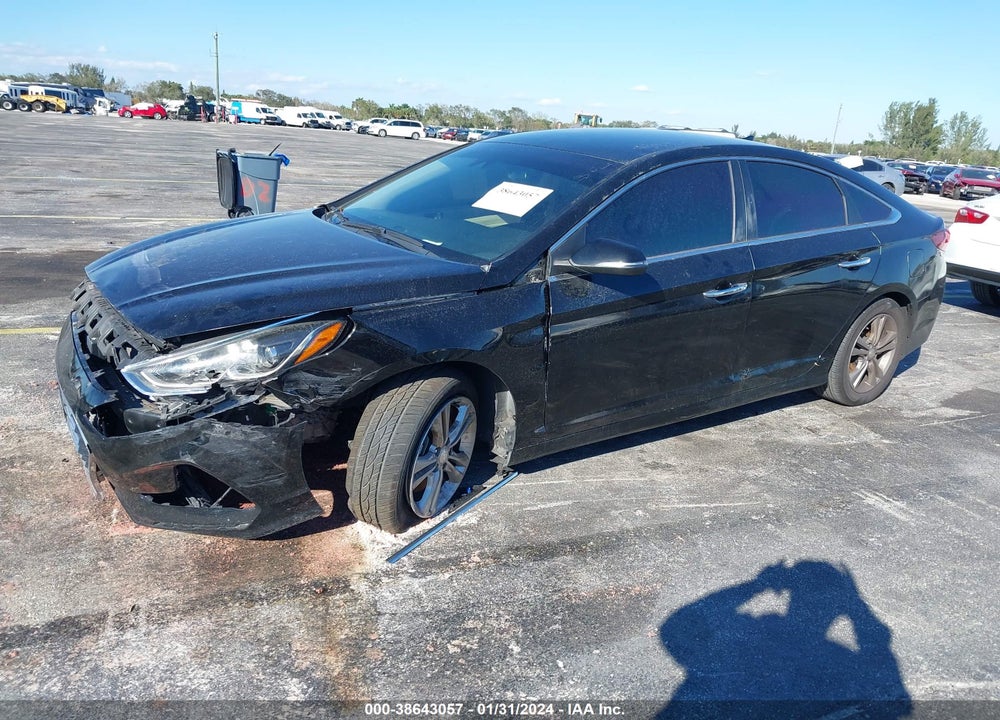 2019 HYUNDAI SONATA SEL VIN: 5NPE34AF1KH764646