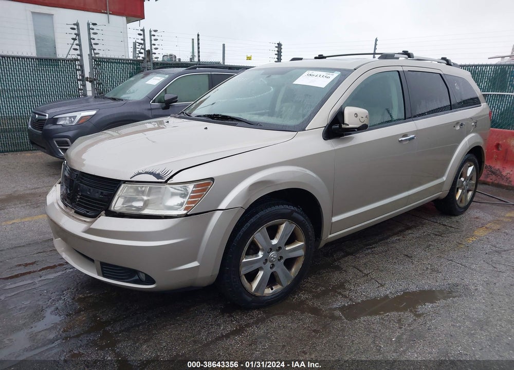2009 DODGE JOURNEY R/T VIN: 3D4GH67V69T171821
