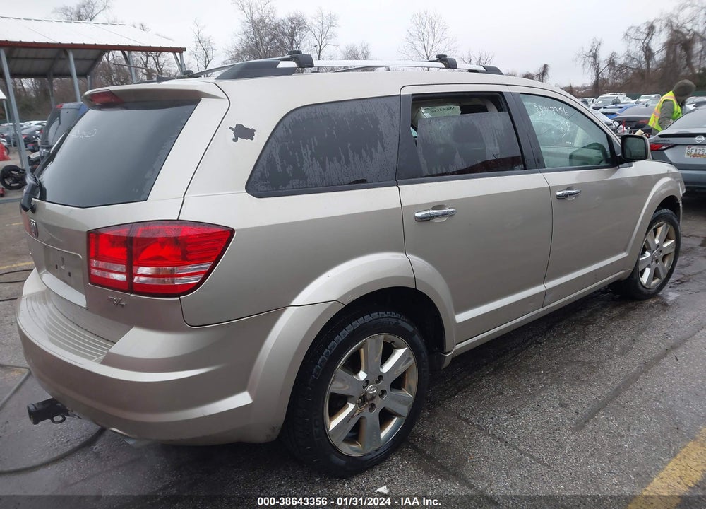 2009 DODGE JOURNEY R/T VIN: 3D4GH67V69T171821