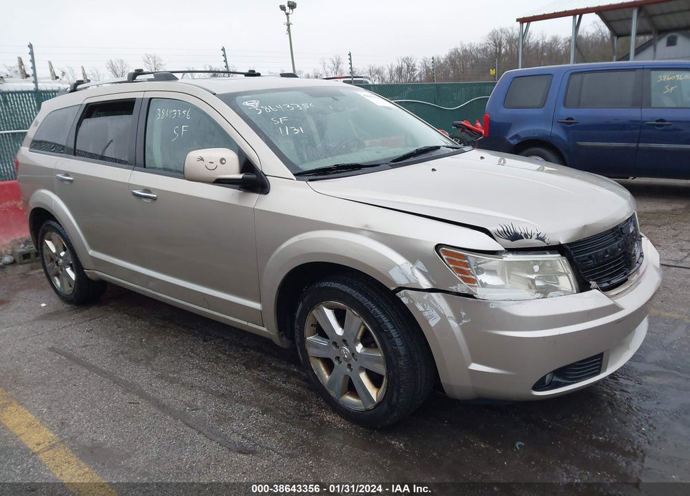2009 DODGE JOURNEY R/T VIN: 3D4GH67V69T171821