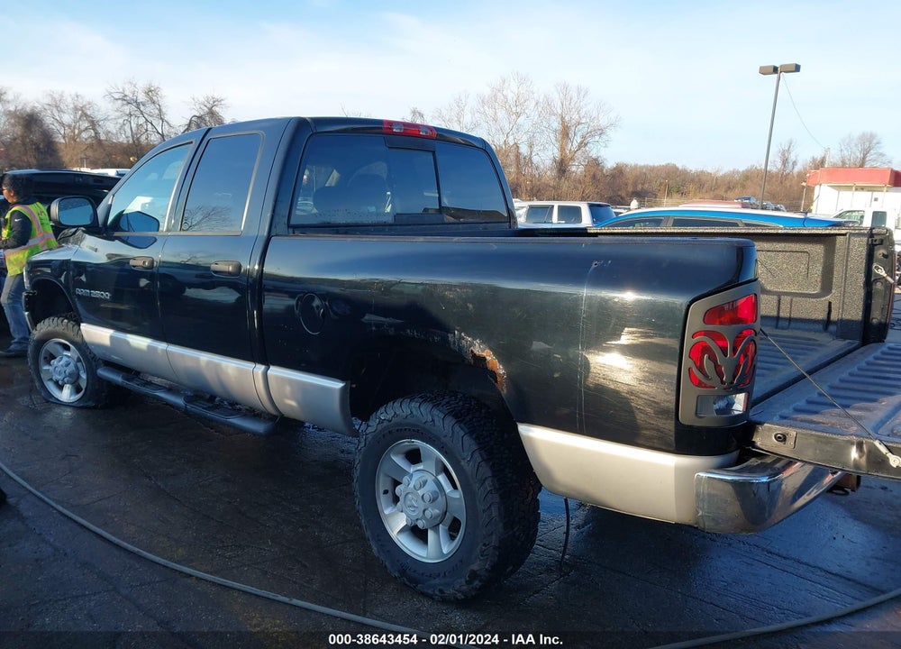 2004 DODGE RAM 2500 SLT/LARAMIE VIN: 3D3KU28DX4G219413