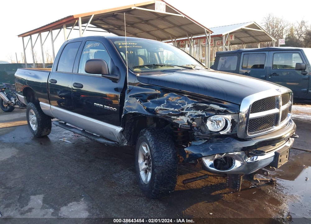 2004 DODGE RAM 2500 SLT/LARAMIE VIN: 3D3KU28DX4G219413