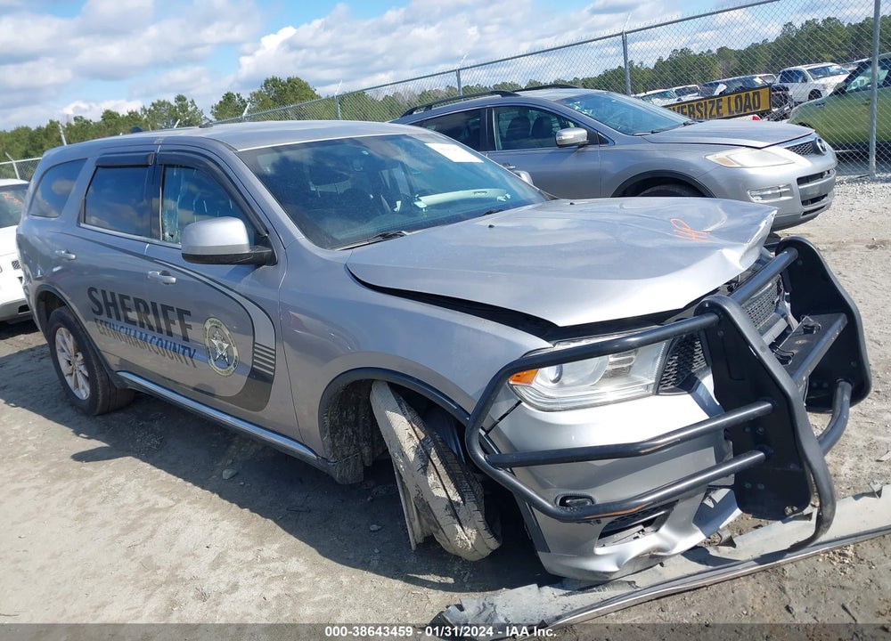 2019 DODGE DURANGO VIN: 1C4SDJFTXKC631747