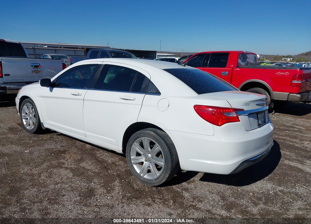 2012 CHRYSLER 200 TOURING VIN: 1C3CCBBB3CN129487